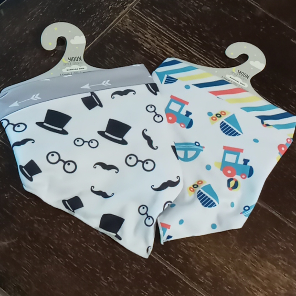Moon & Stars Bandana Bibs